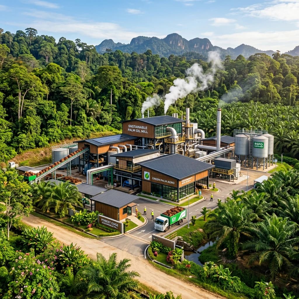 At the mill — from fruit to crude oils