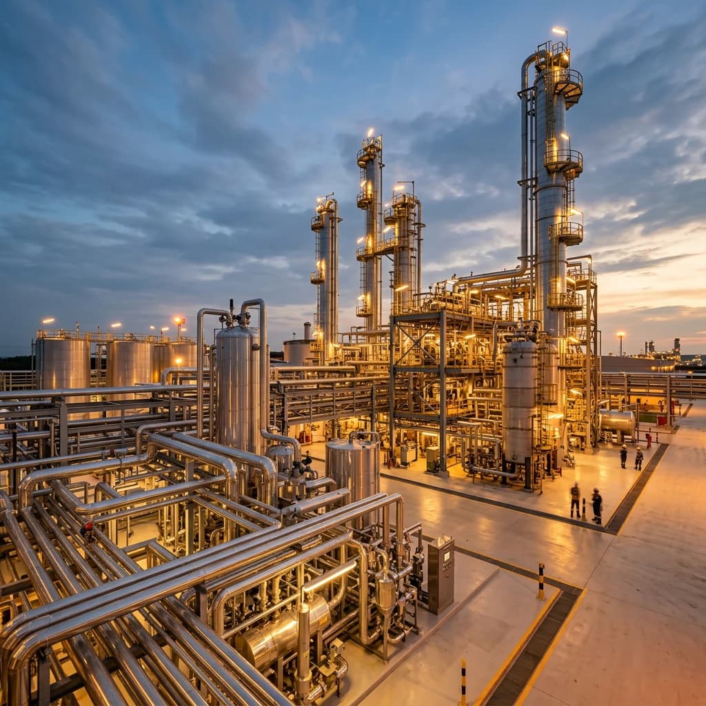 At the refinery — RBD oils and PFAD