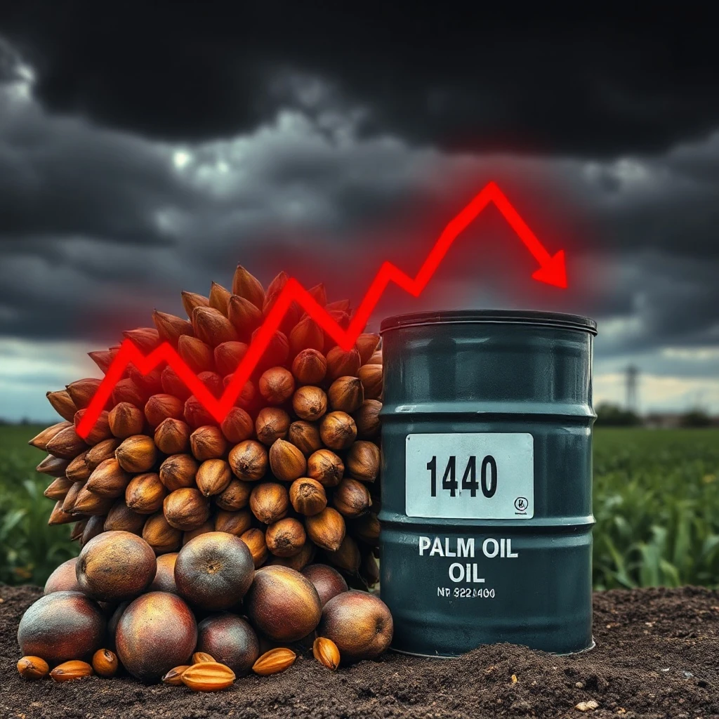 Palm Oil Succumbs to Bearish Tides Ahead of Key Data
