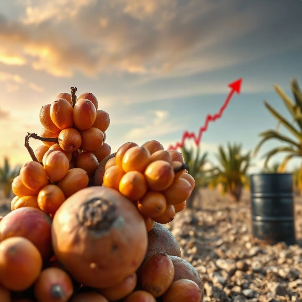 Palm Oil Edges Higher as El Niño Risk and Wide Soyoil Spread Outweigh Bearish July Stocks